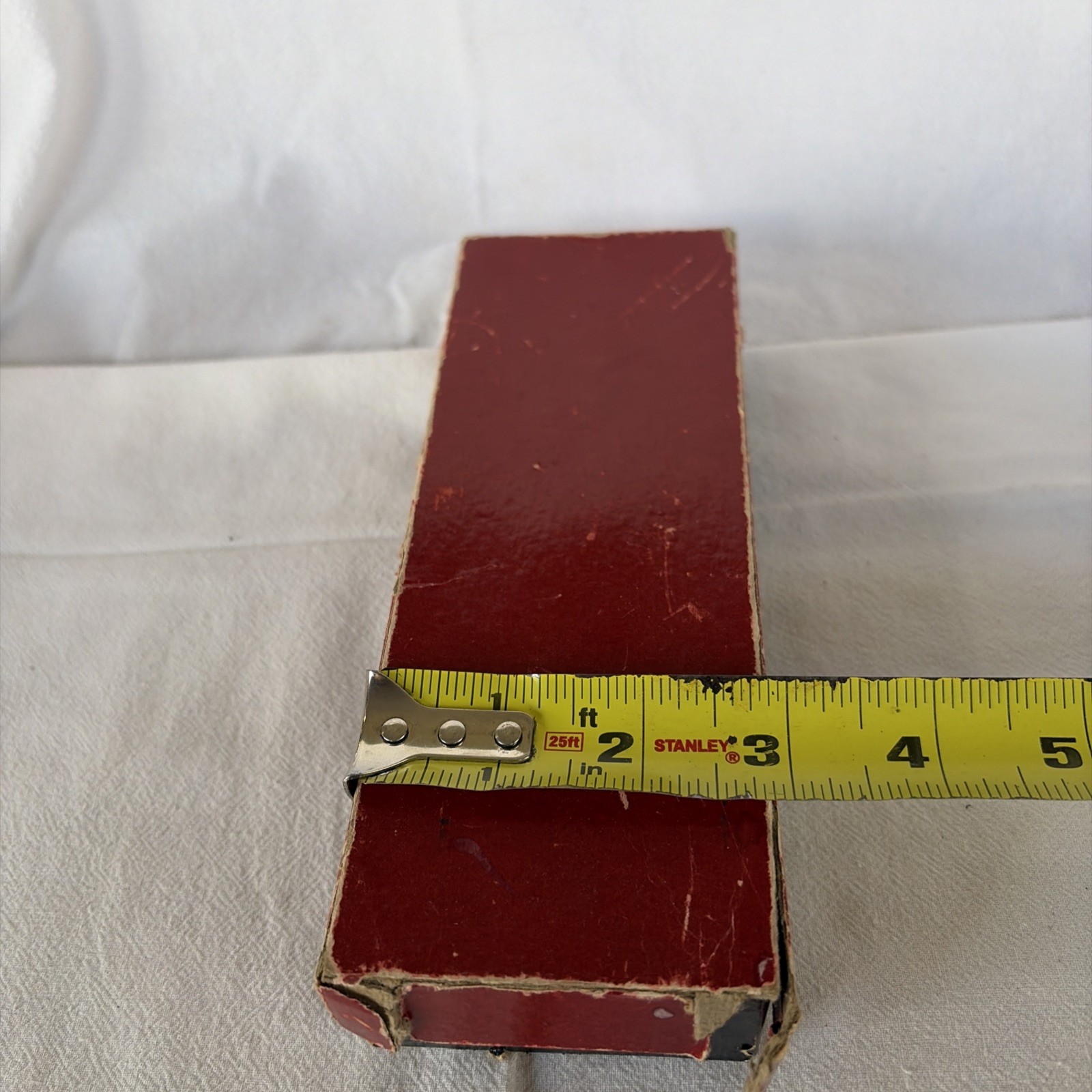 1950s STANLEY MAGNETIC CLEANER Red Black Bakelite Brush Original Box & Papers