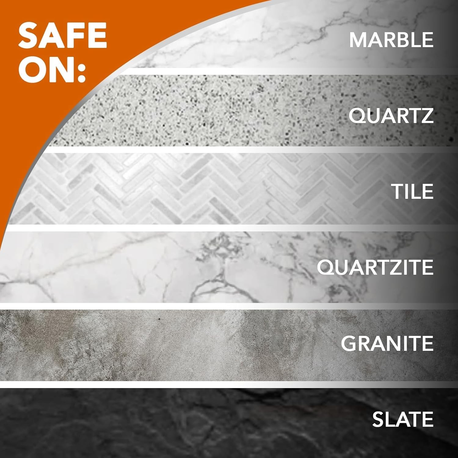 Streak-Free Stone Cleaner for Marble, Quartz, Granite