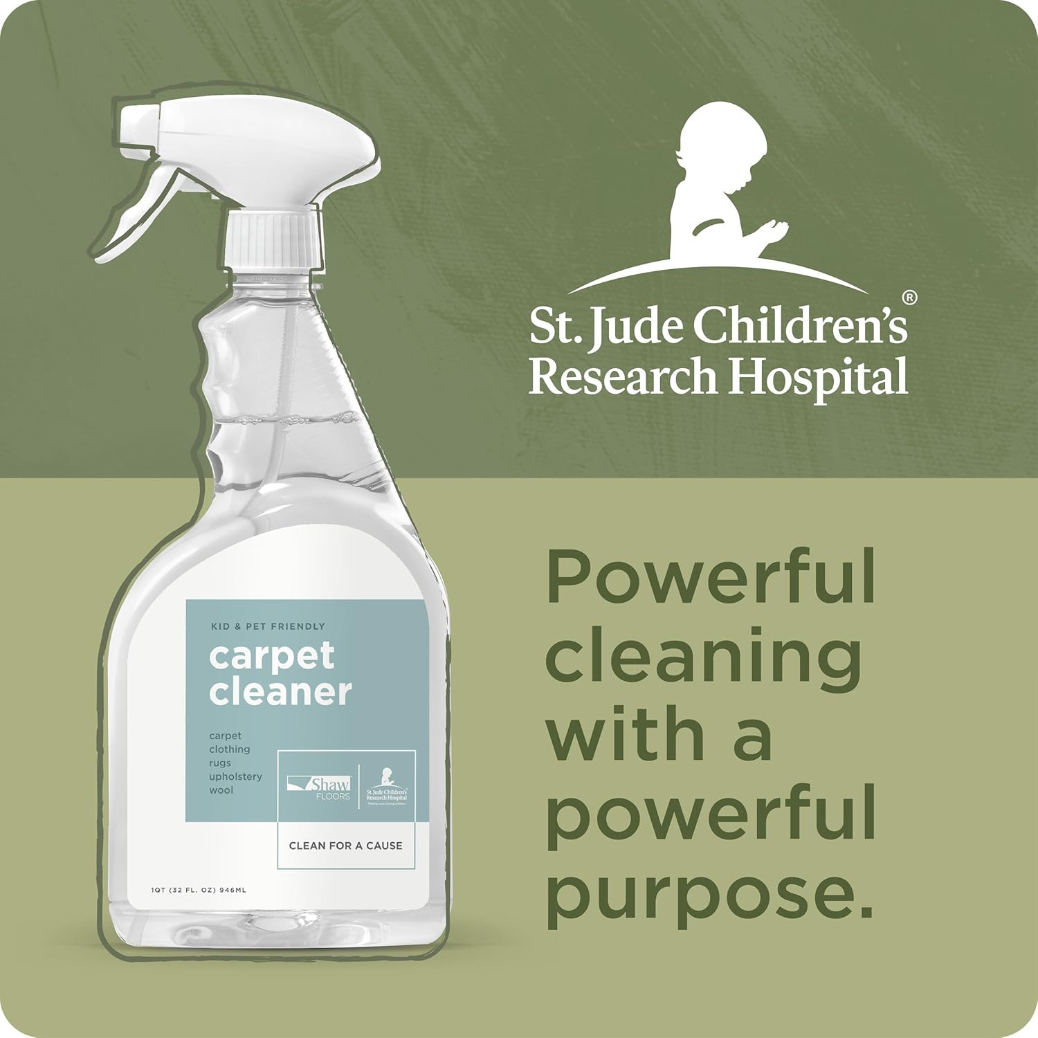 Carpet Cleaner| Stain & Soil Remover for Carpet, Rugs, Upholstery and MORE | PAC