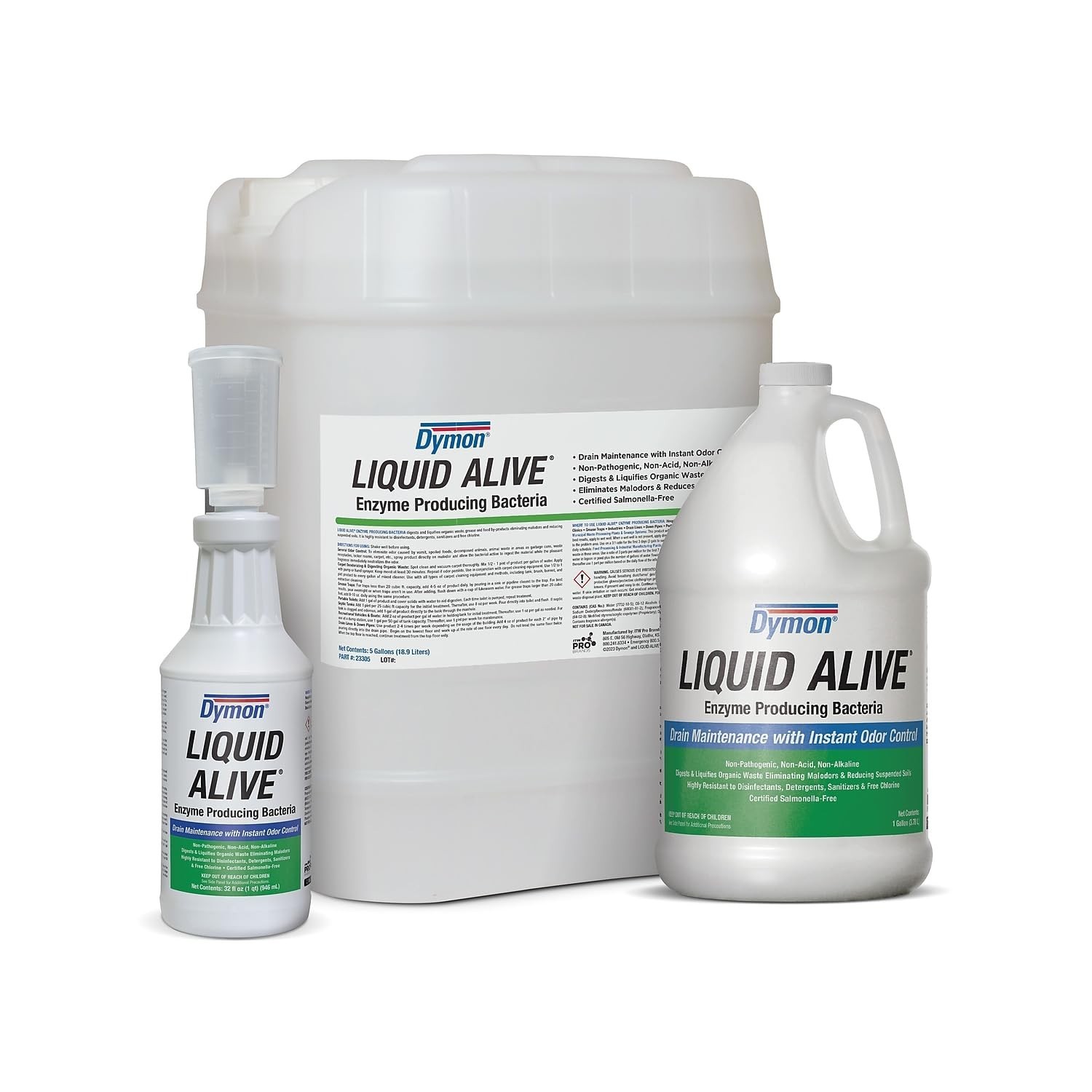 LIQUID ALIVE OD OR DIGESTER CASE/4 1 GAL