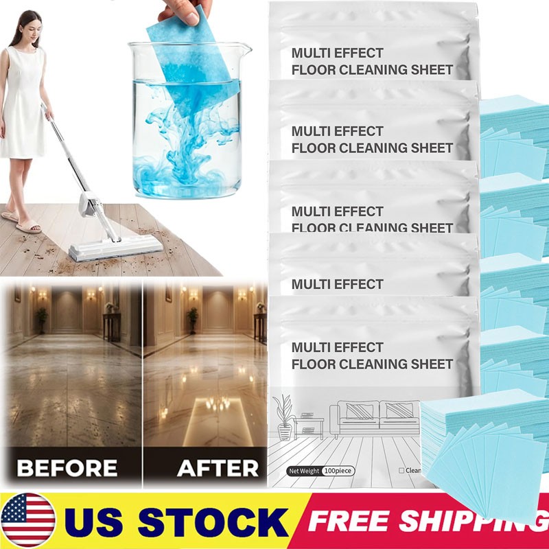100-500 Pcs Multi-Effect Floor Clean Floor Cleaning Tablets For Home Kitchen US