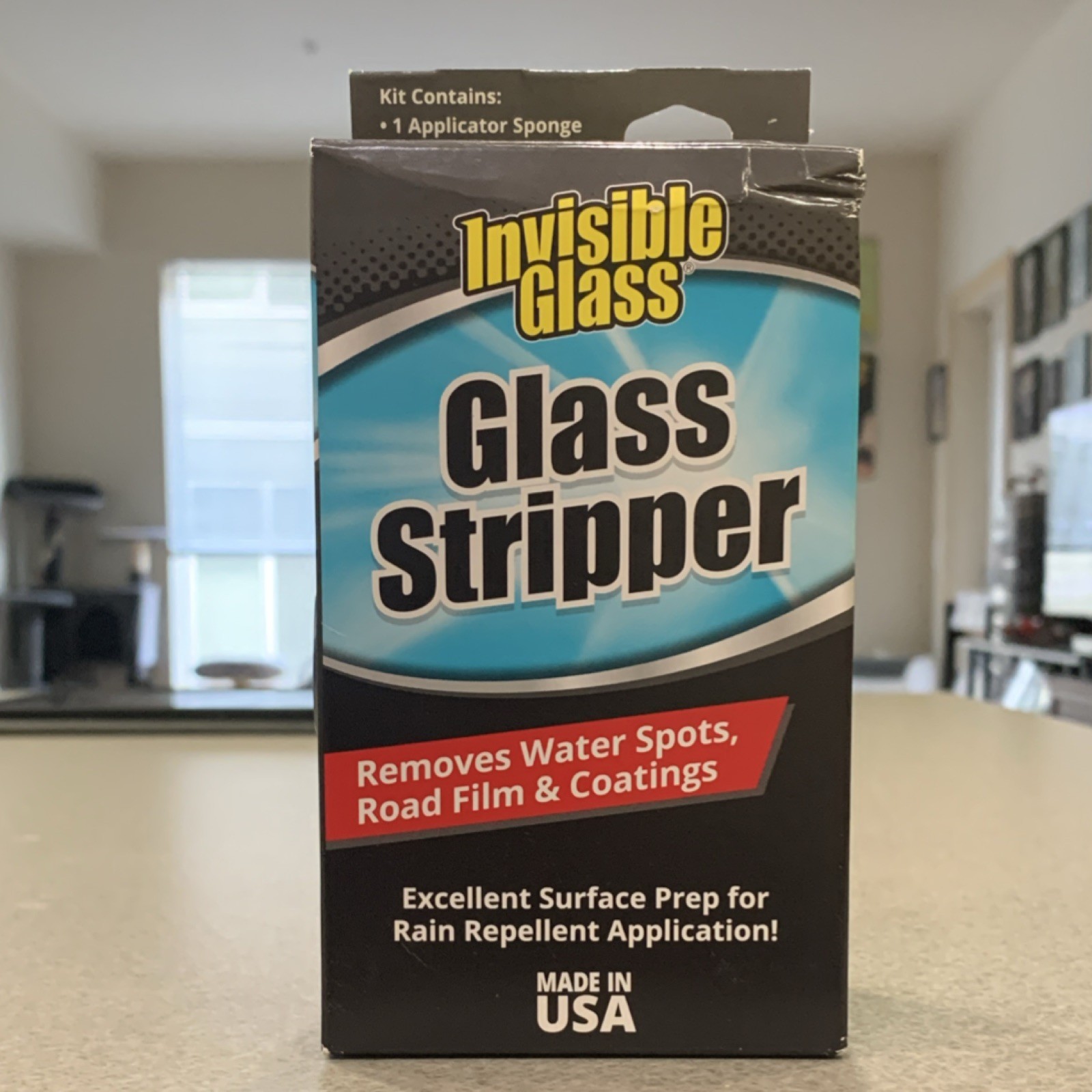 Stoner Invisible Glass 91411 Glass Stripper Water Spot Remover Kit 3.38 oz