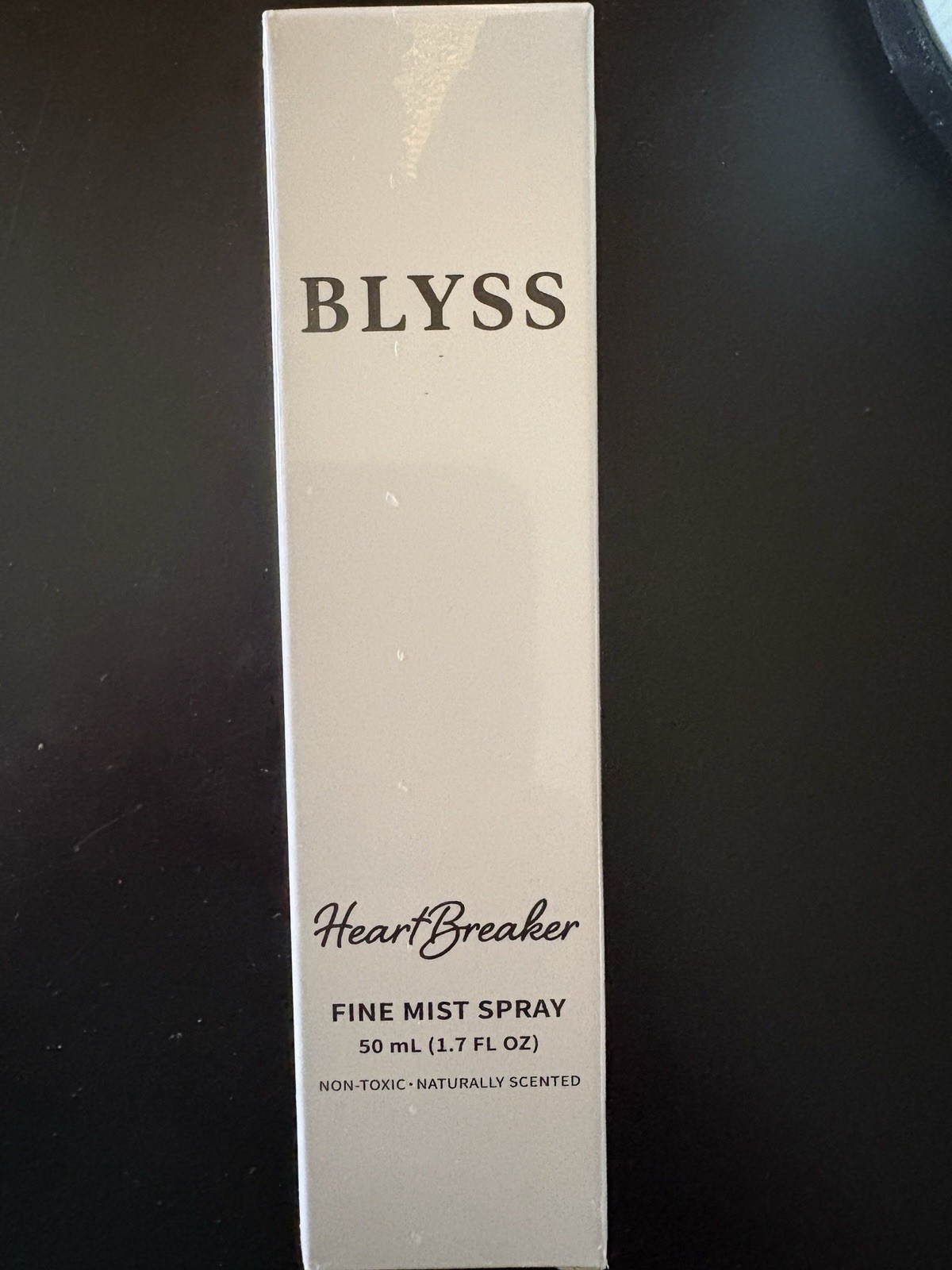 New Blyss Heart Breaker Fine Mist Spray 50 Ml Non Toxic Naturally Scented