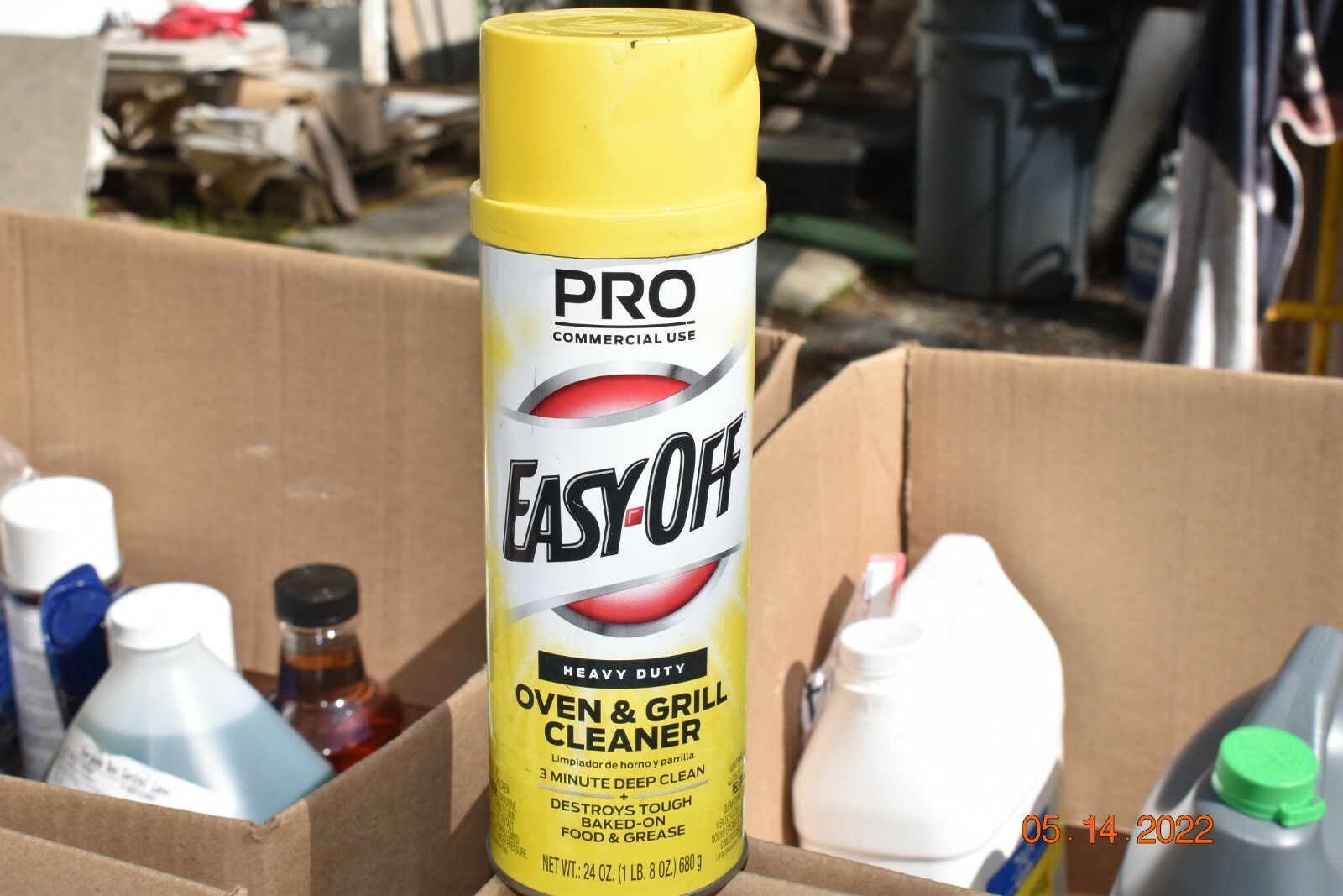 2 Pack 24 oz Easy-Off Oven & Grill Cleaner – Heavy Duty Professional – Brand New