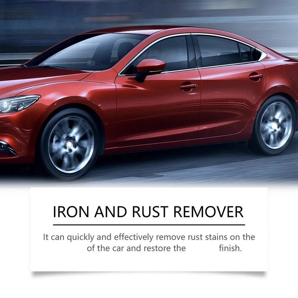 Iron Eraser Rust Remover Spray – Car Wheel Paint Brake Dust Fast Cleaner 120ml
