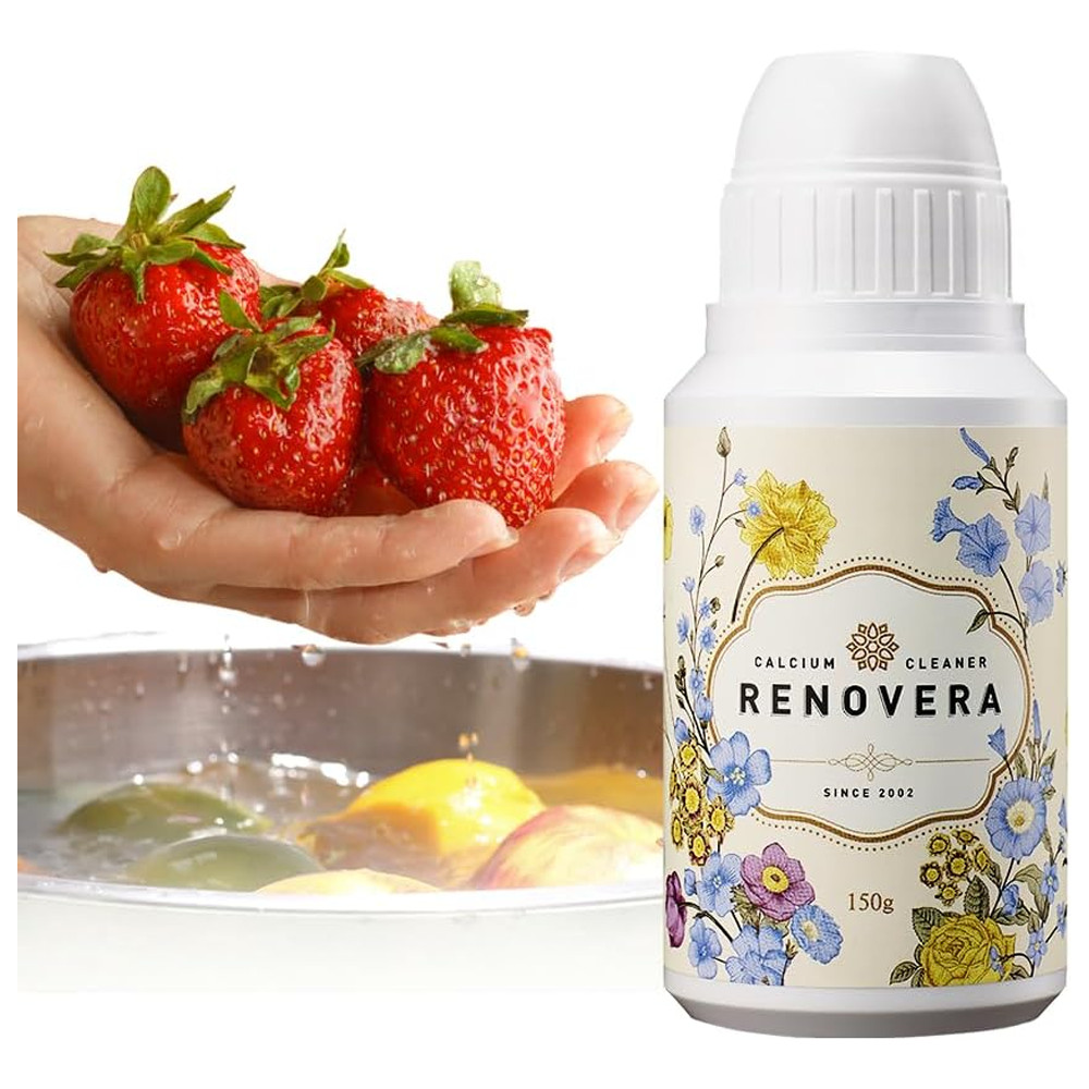 RENOVEA Fruit & Vegetable Wash 150g (5.3oz) Single Ingredient Produce Cleaner