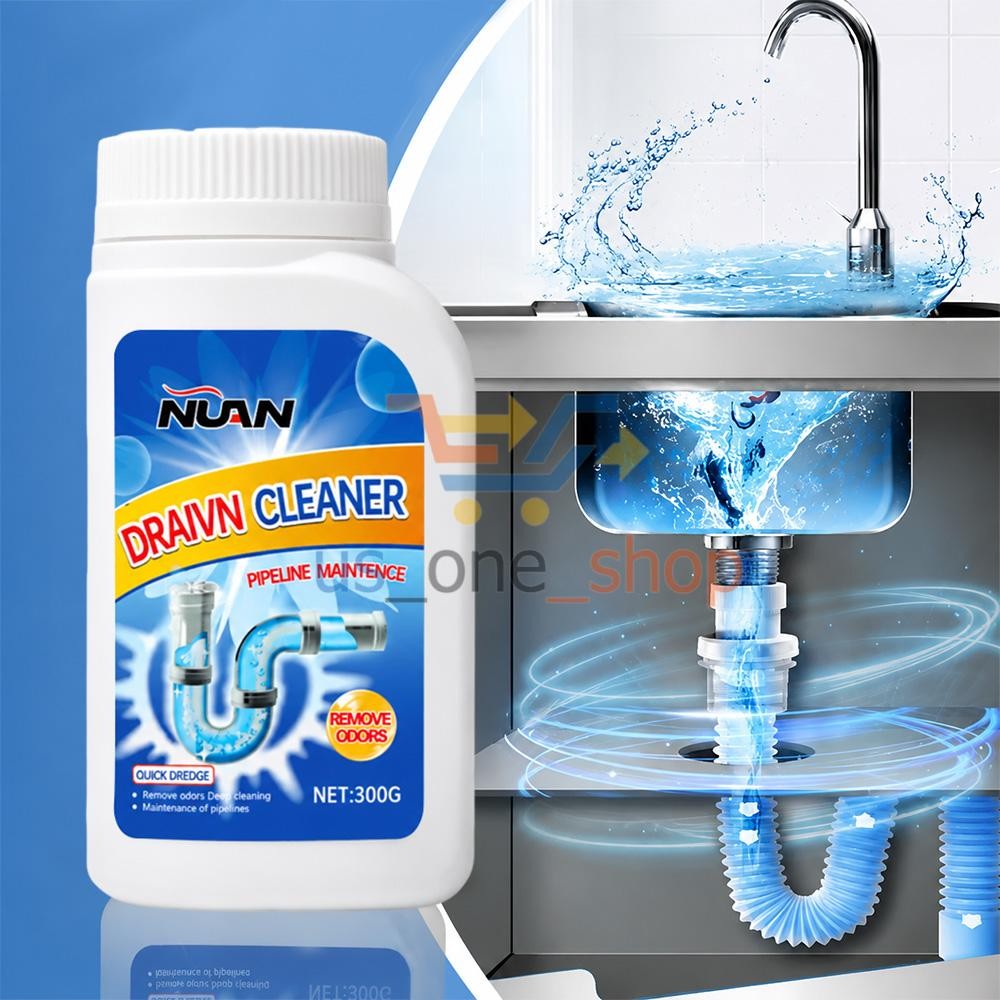 NUAN Powerful Sink and Drain Cleaner Pipe Dredging Agent For Toilet Bathroom A++