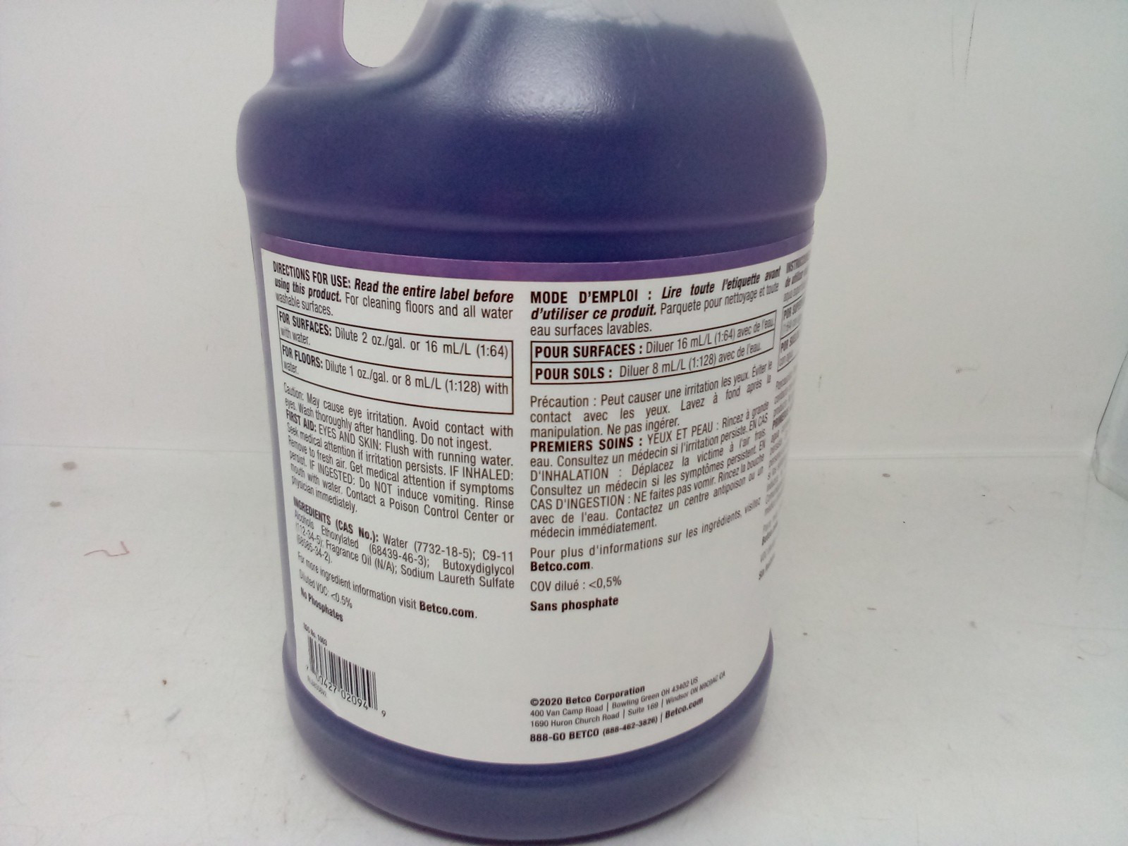 Betco CLEANER,MULT-PUPROSE, 1GAL {1003} BETCO CORPORATION Betco