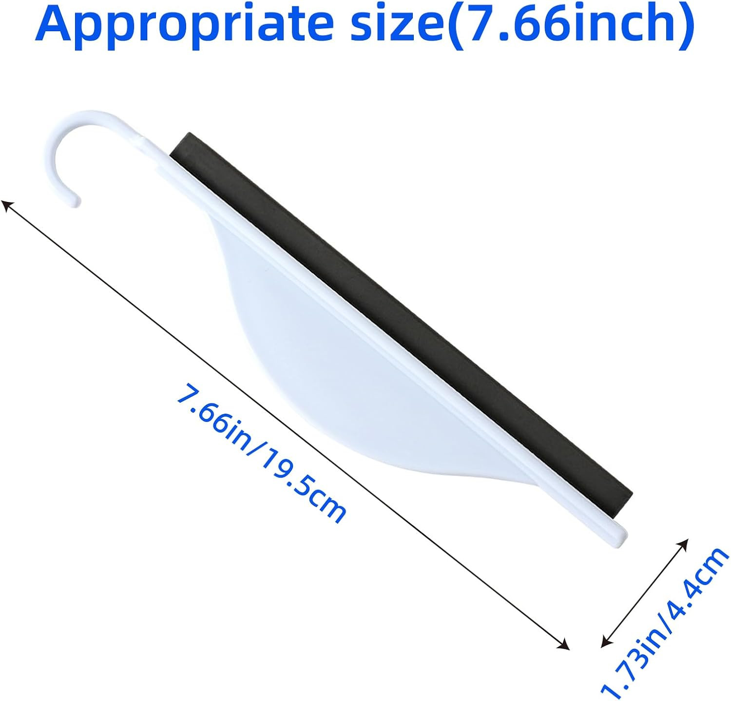 2 Packs Small Shower Squeegee for Glass Doors,Squeegee for Shower Glass,Mini Bat