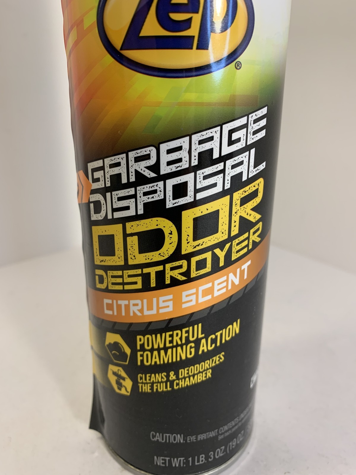Zep Garbage Disposal Odor Destroyer Citrus Scent 19 oz Foaming Cleaner