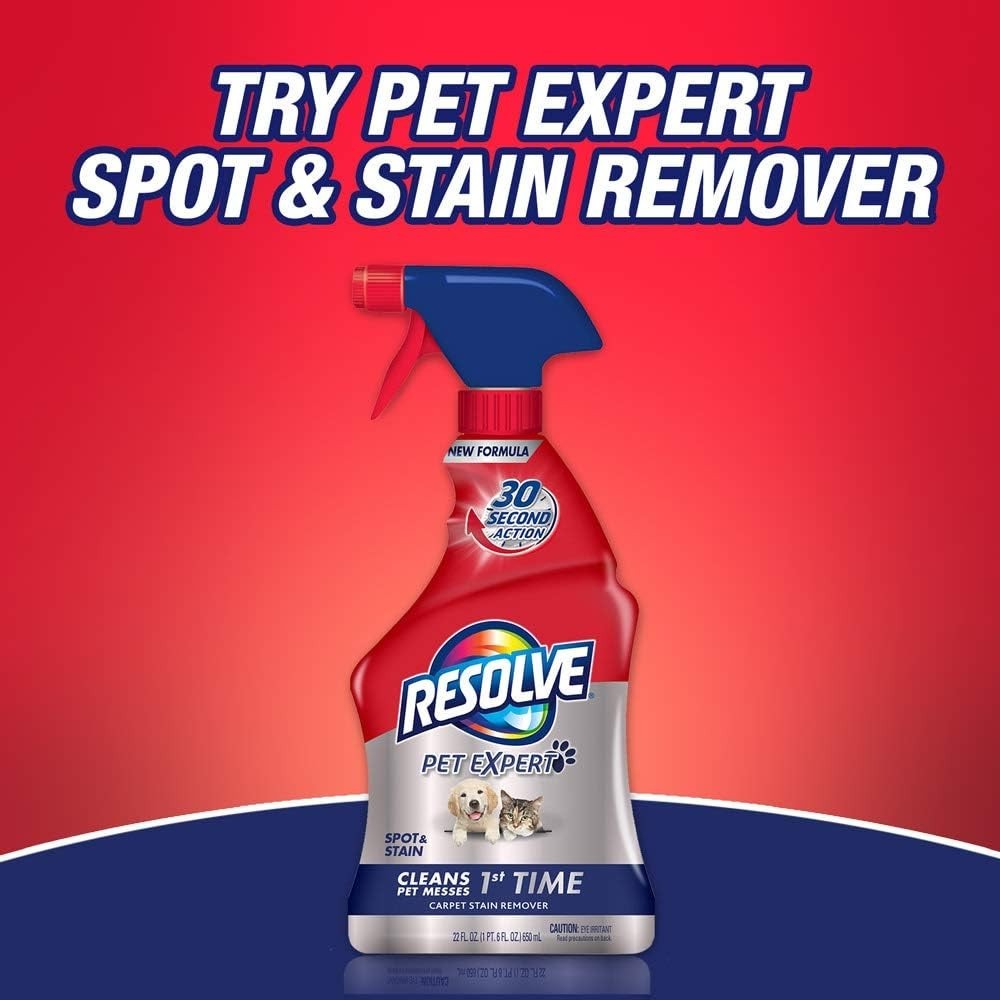 Carpet Triple Oxi Advanced Stain Remover – Eco-Friendly 22oz Spray Pack of 2