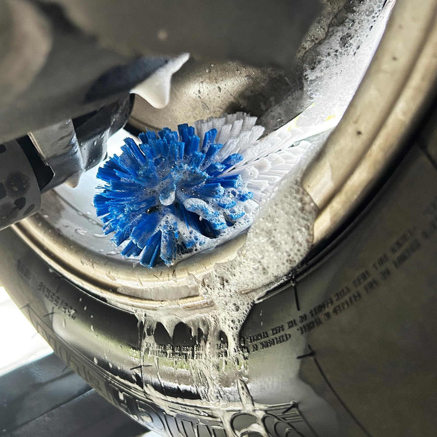 “Car Wheel Brush Kit 6 Pack, Soft Drill Cleaner for Rims, Tires, Engines”
