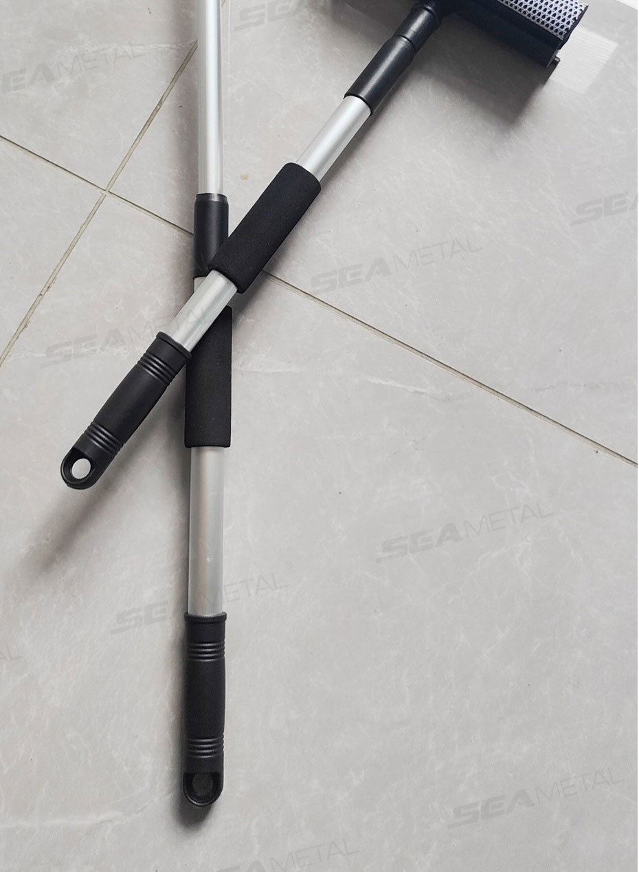 30″ Extendable Window Squeegee Cleaner Long Handle Car Cleaning Window Glass