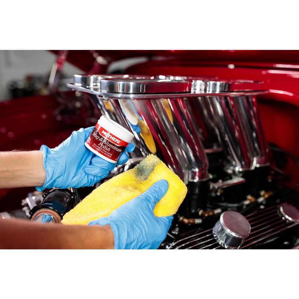 MOTHERS Mag and Aluminum Polish Paste , For all Metals 10 Oz.