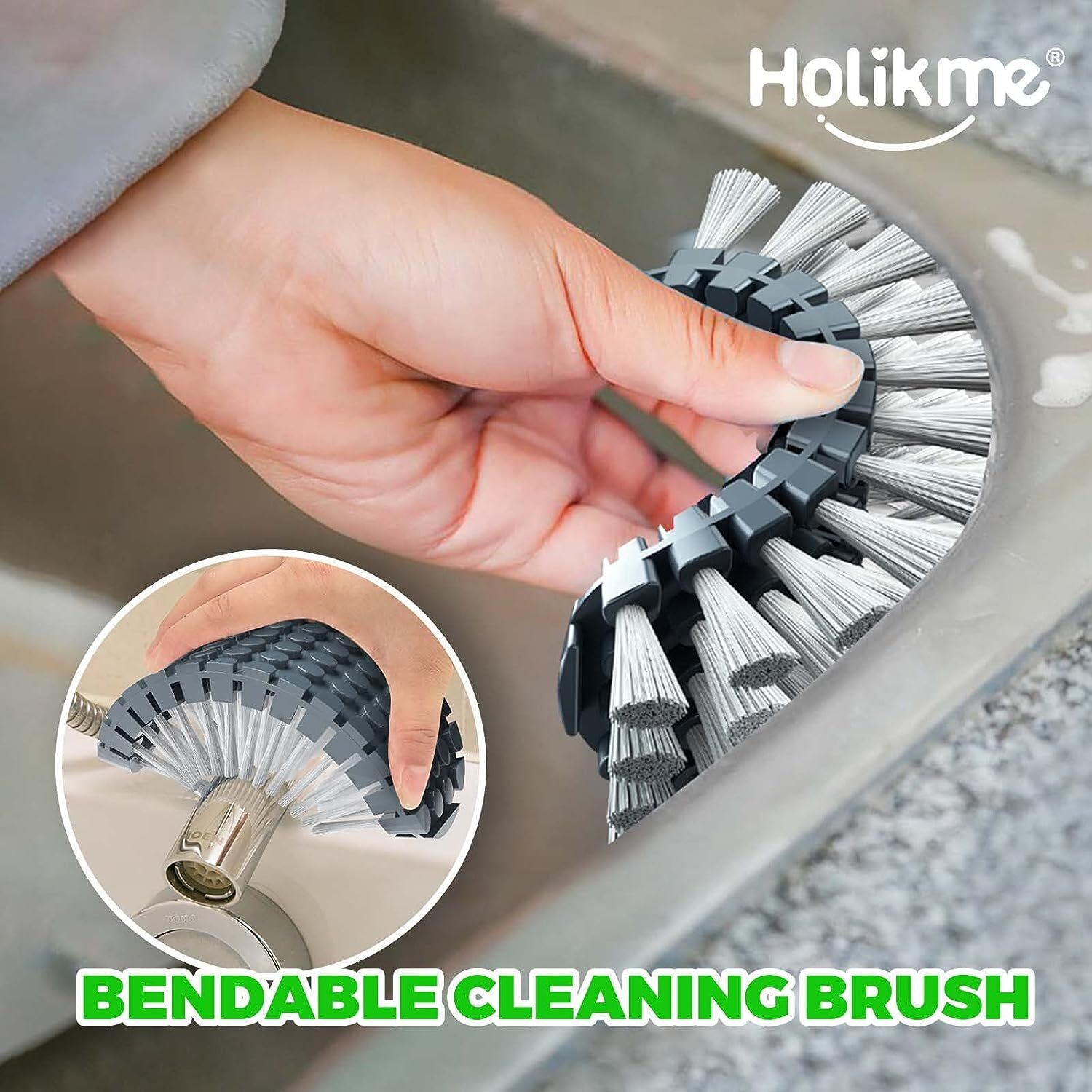 7 Pack Kitchen Cleaning Brush Set Dish Brush for Cleaning, Kitchen Scrub Brush