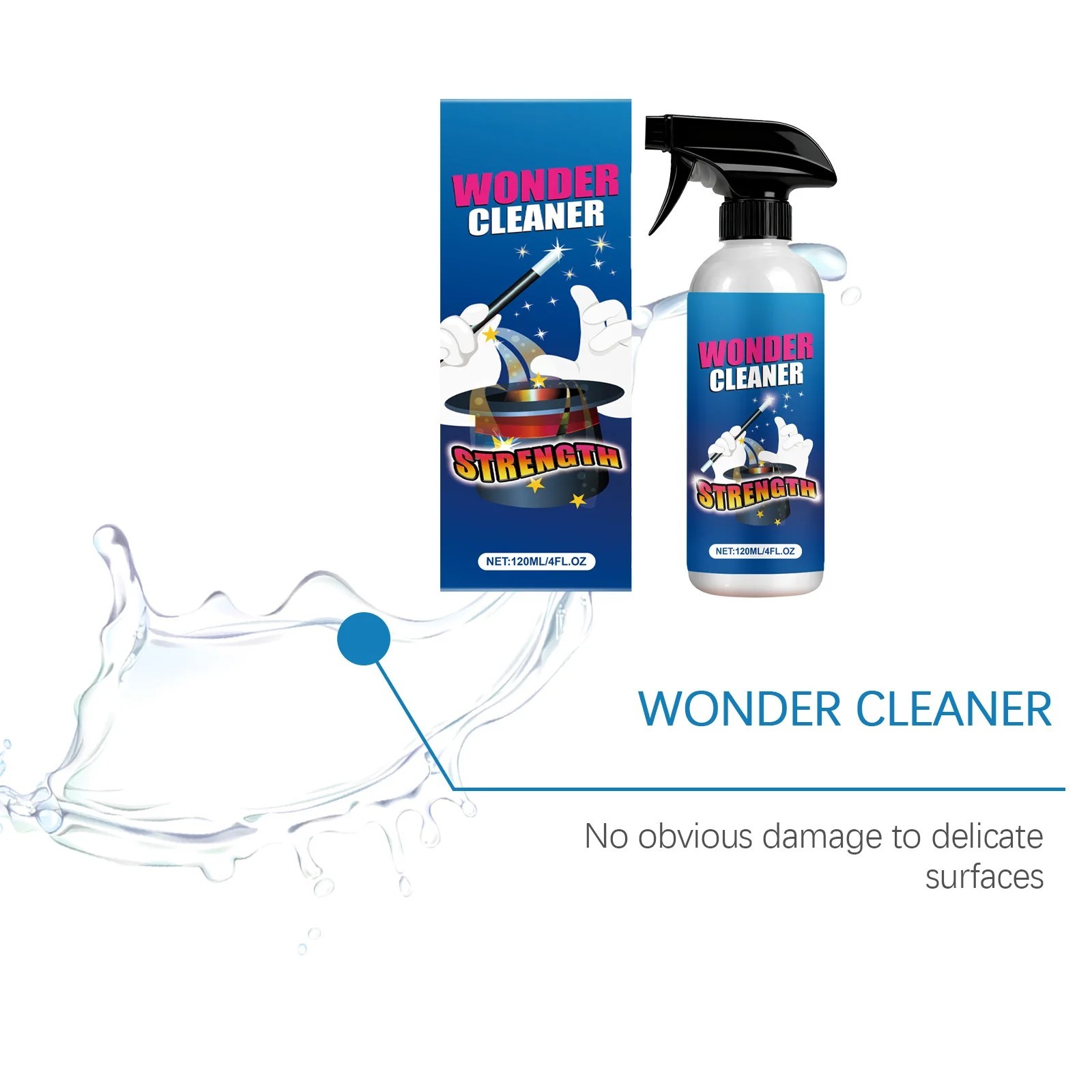 Wonder Cleaner Professional strength Multi Surface Cleaner Fast Action