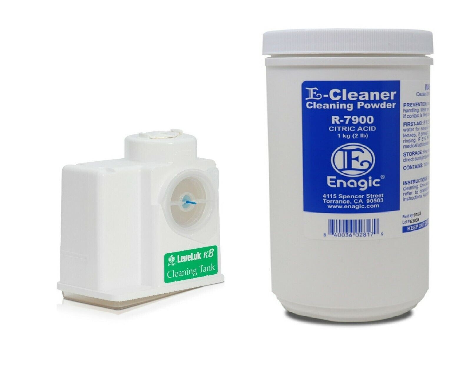 ENAGIC CLEANING TANK K8 & E CLEANER CLEANING POWDER 2 LBS