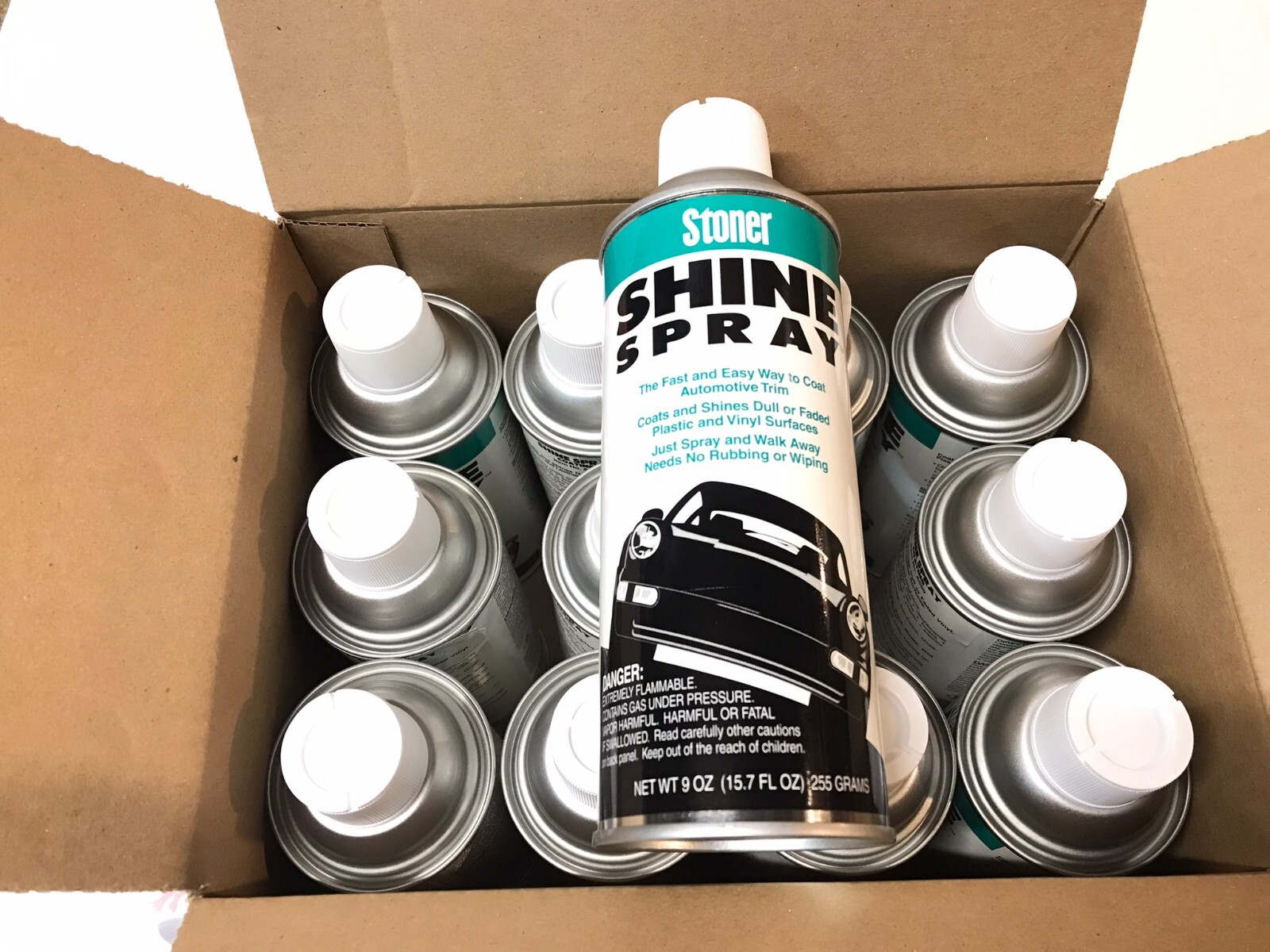 Stoner Shine Spray Coating A550 – 9 oz. 12-Pack (Case) by NDS Supply