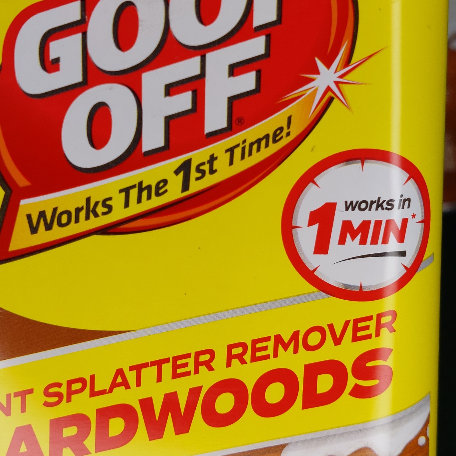 Goof Off Paint Splatter Remover for Hardwoods 12oz cans (QTY 4 pack)