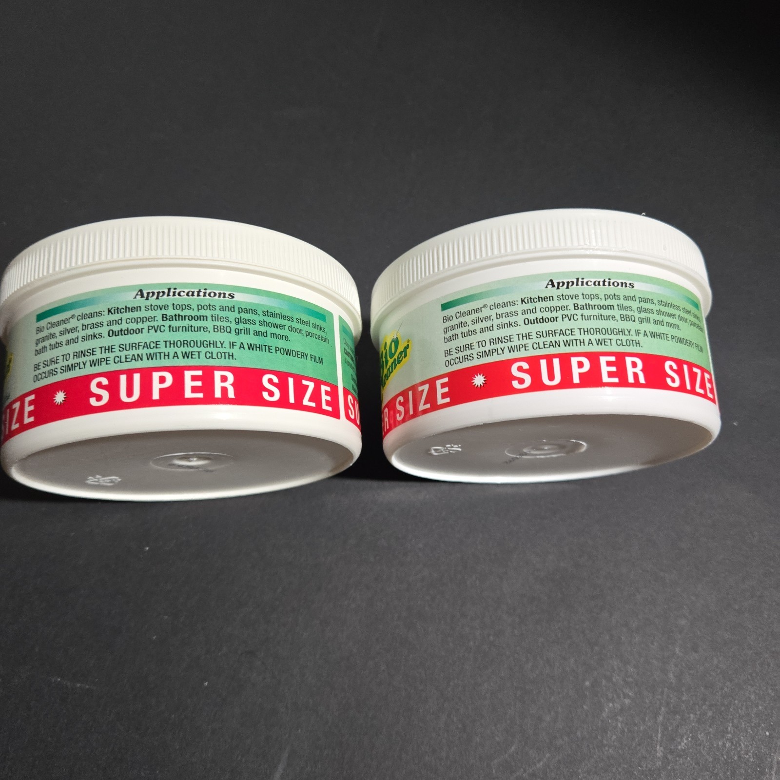 Set of 2 Bio Cleaner 17.5 oz ea Super Size 1 Eucalyptus Scent 1 Original Scent
