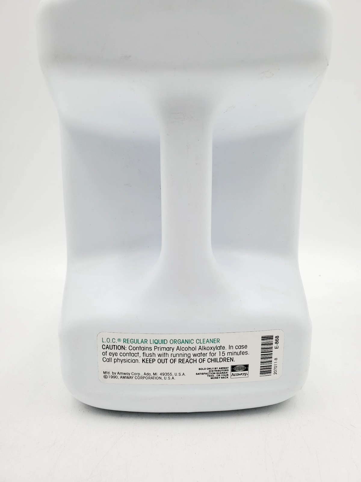 Amway Legacy Of Clean L.O.C Multi-Purpose Cleaner 4 Liter Jug 60% Full Organic