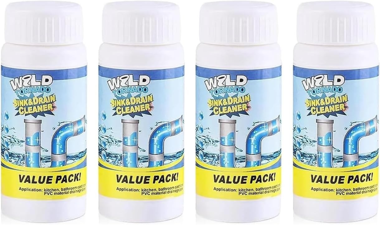 Unscented Sink & Drain Cleaner Powder – Eliminate Clogs & Odors Effortlessly