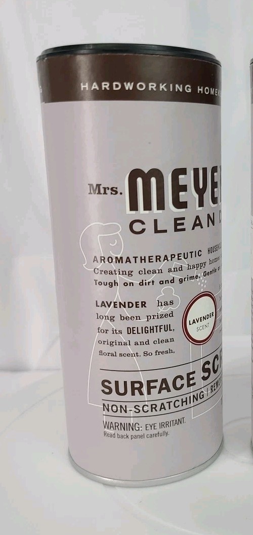 Mrs. Meyer’s Surface Scrub, Lavender, 11oz – Non Scratching | Removes Grease