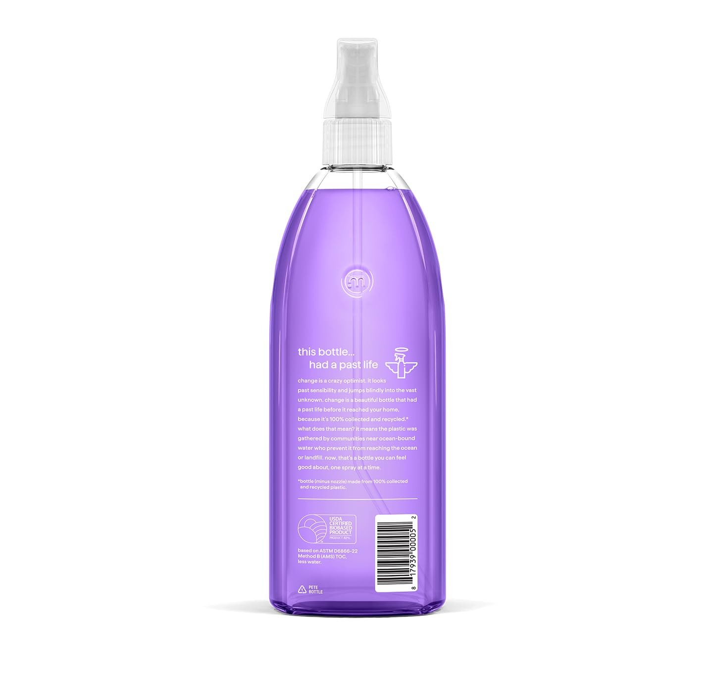 method Dye-Free All-Purpose Cleaner Spray, French 28 Fl Oz (Pack of 4), White