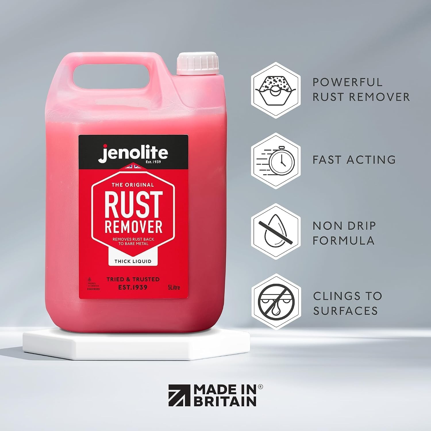Quick Action Rust Remover – Industrial Strength