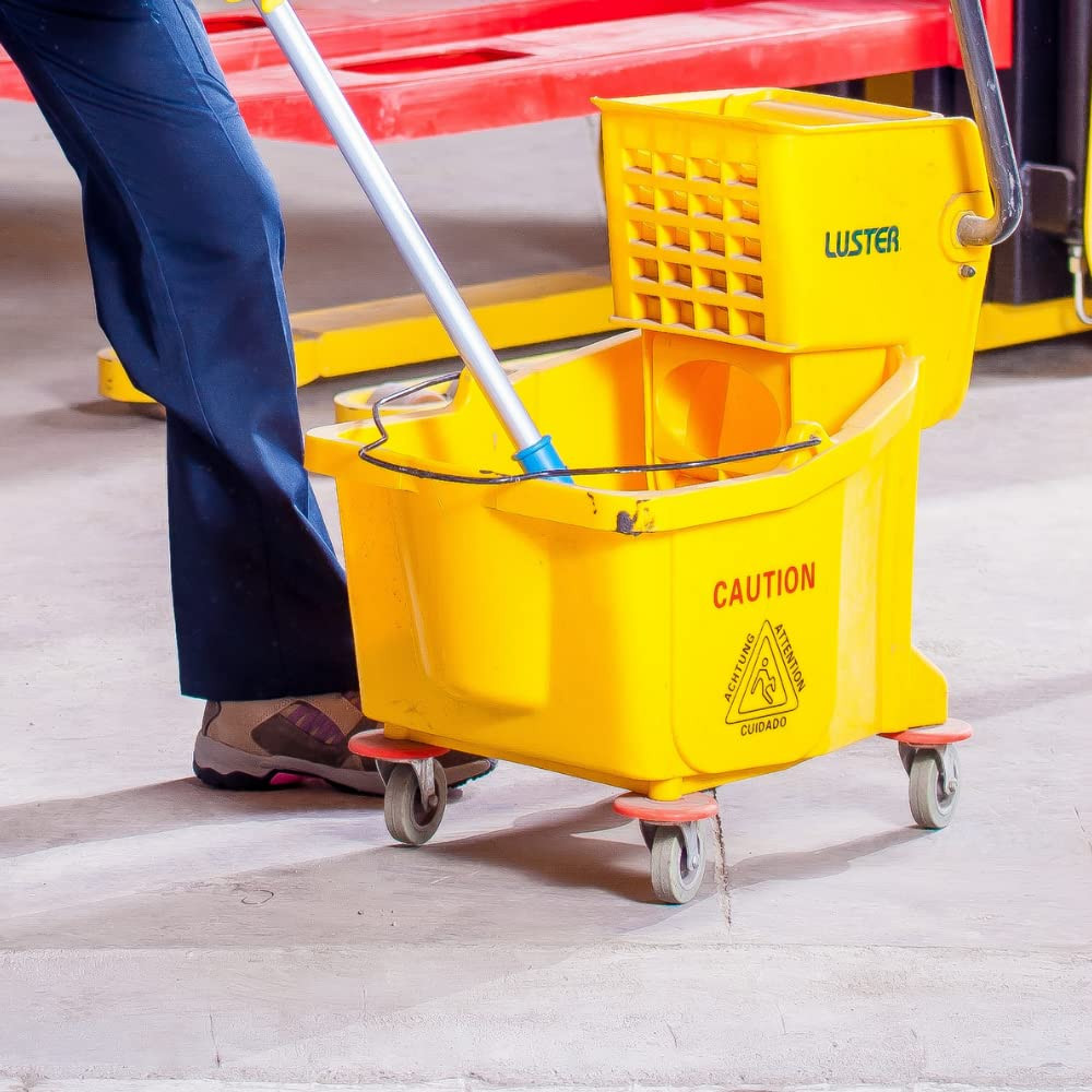 Commercial Floor Cleaner; Industrial Use, Concentrated Formula, Biodegradable, W