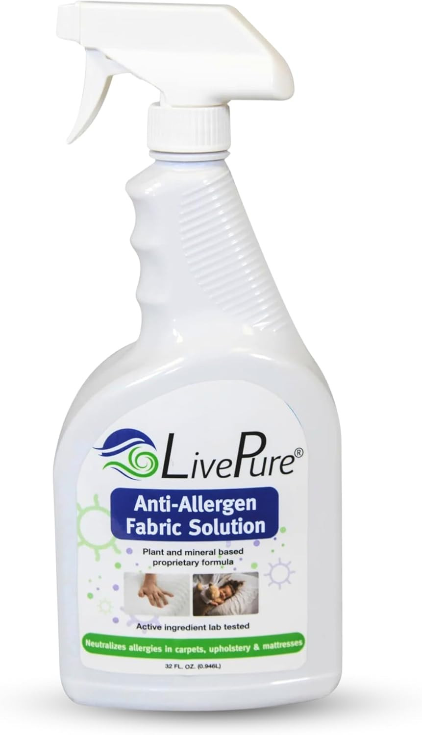 Anti-Allergen 32 OZ Fabric Spray for Household Surfaces