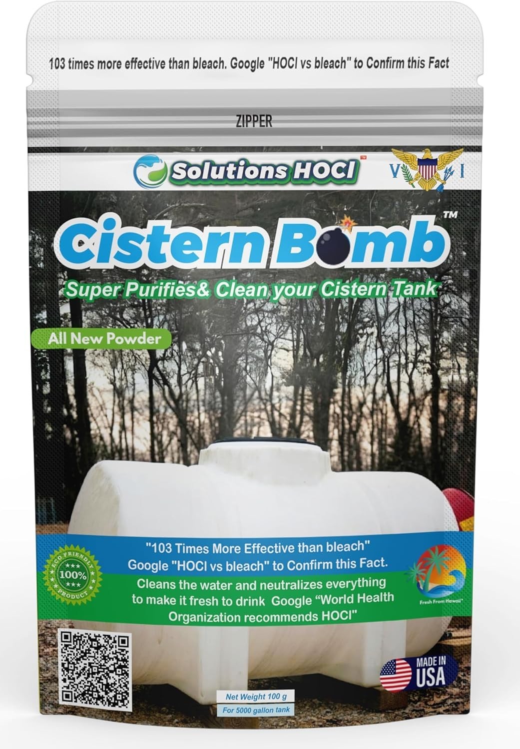 Cistern Tank Cleaner – Cistern Tank Bomb Cleaning Cleans your Cistern (100g