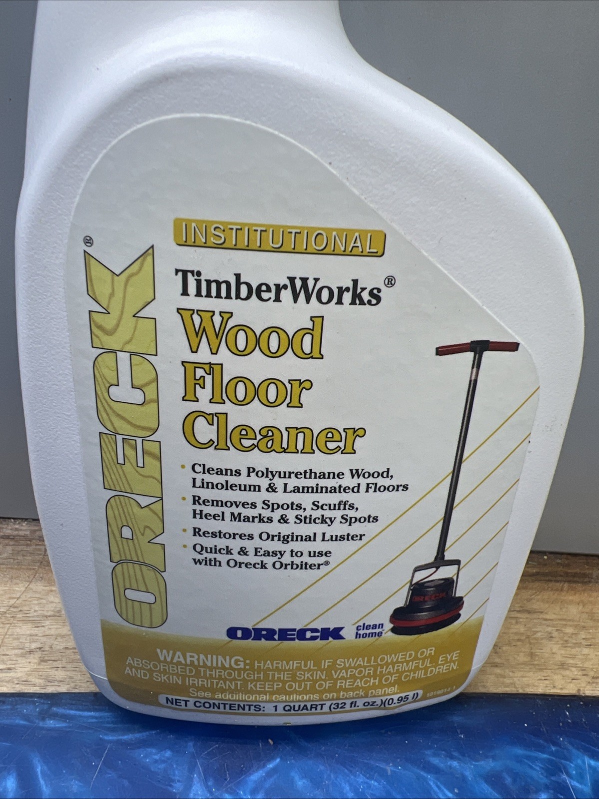 Oreck TimberWorks Wood Floor Cleaner Spray 320z Discontinued NOS Old Formula