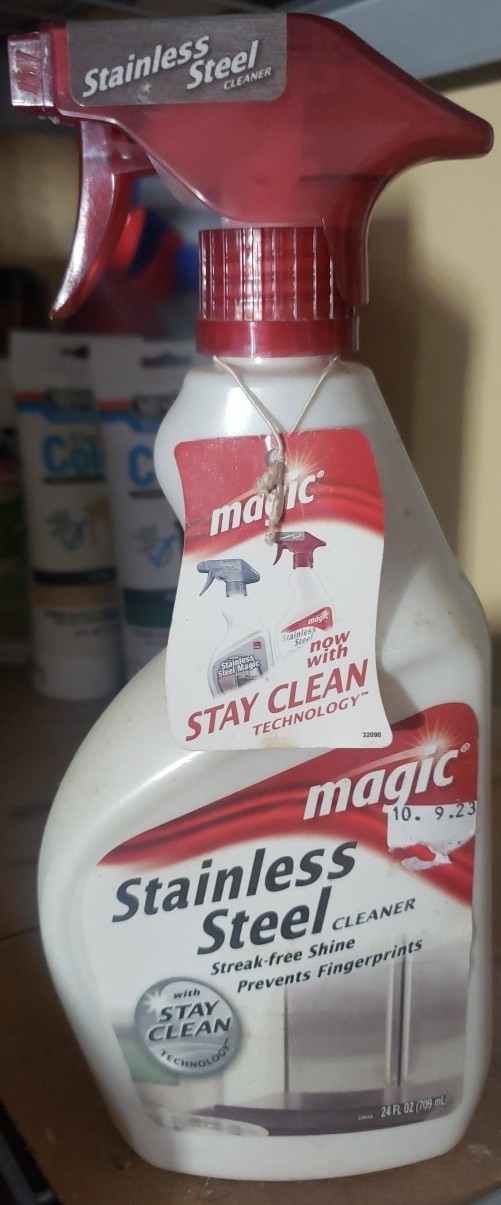 New MAGIC Stainless Steel Cleaner Spray 24 oz ~ Discontinued ~ Streak Free Shine
