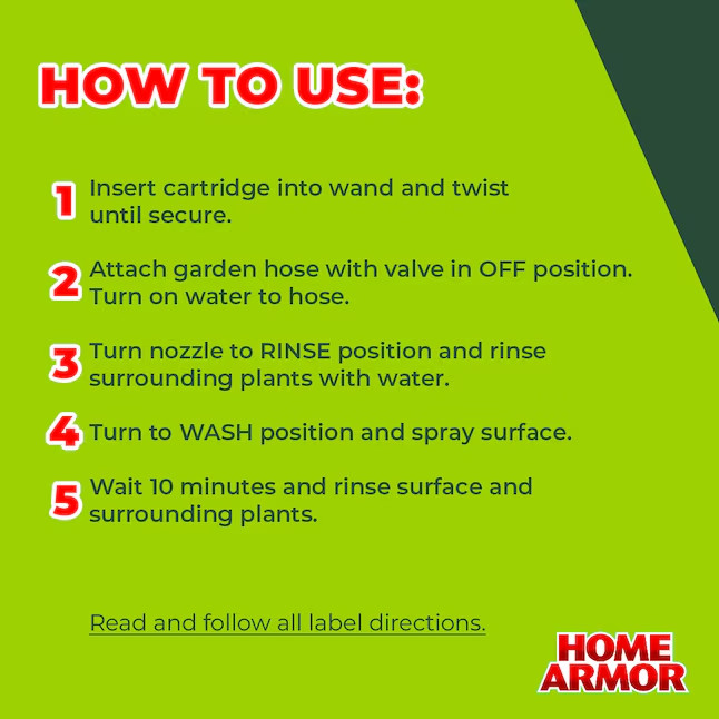 Home Armor 1 count Multi-surface Concentrated Outdoor Cleaner