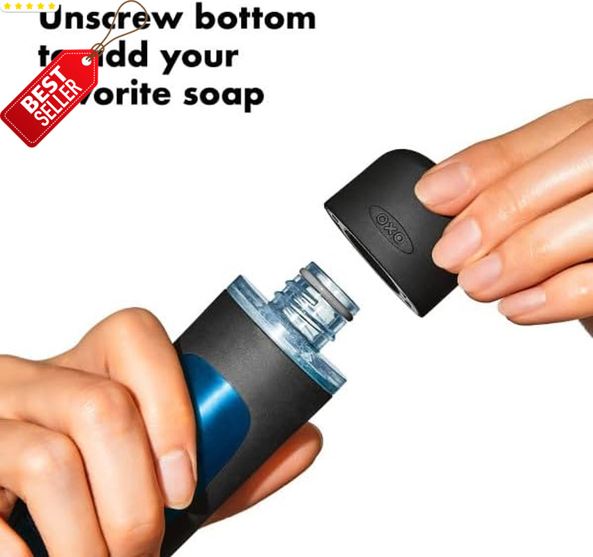 Good Grips Soap Dispensing Dish Scrub Brush, Cleaning Brush for Kitchen