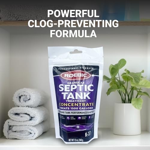 Roebic K-37-BAG Granular Septic Tank Treatment Concentrate, 12-Ounce