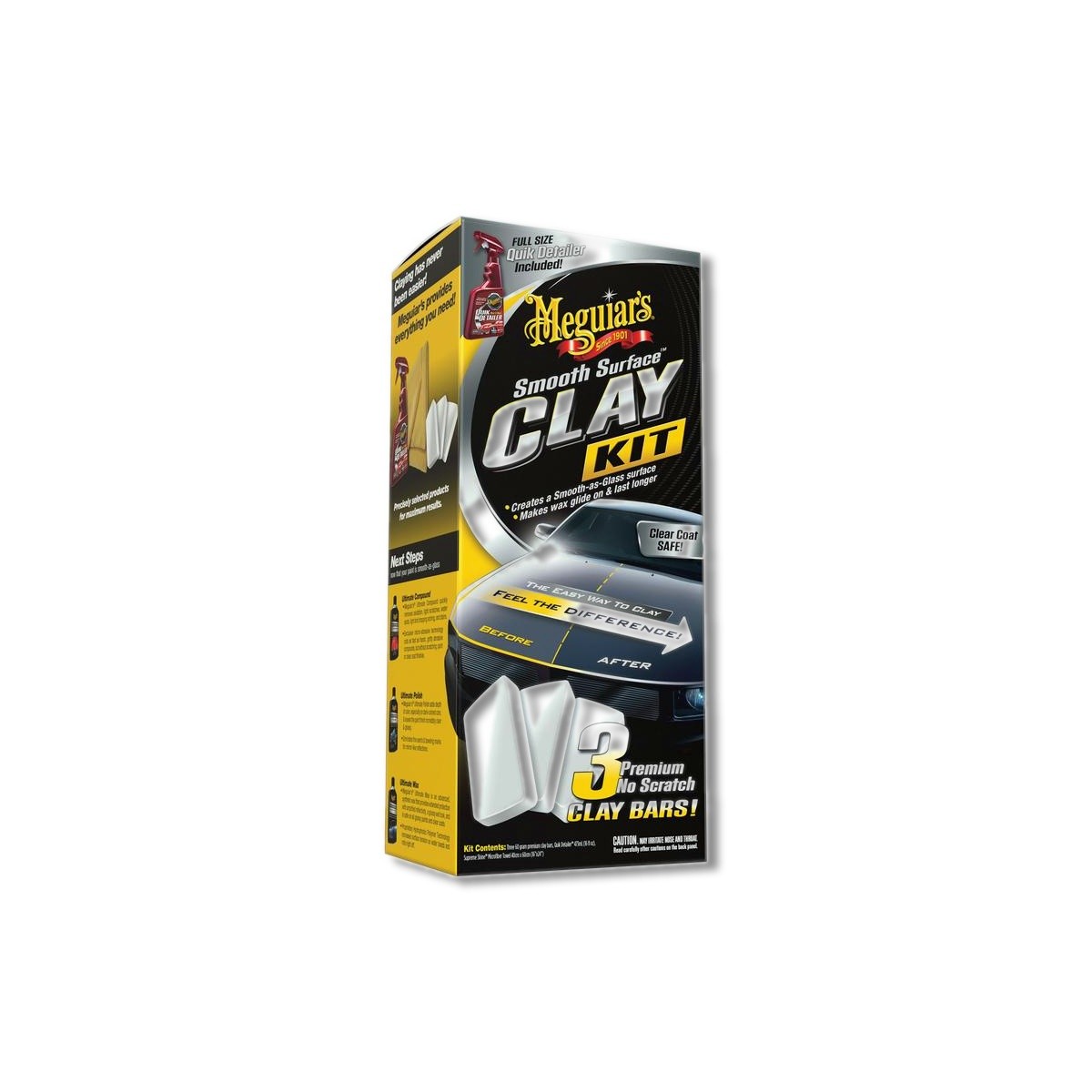 Meguiar’s Smooth Surface Clay Kit G191700
