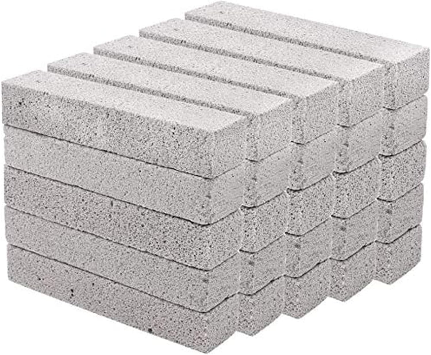 25 Pcs Piedra Pomez Para limpieza Limpiar Piedra Pomez Gris Almohadilla Paran