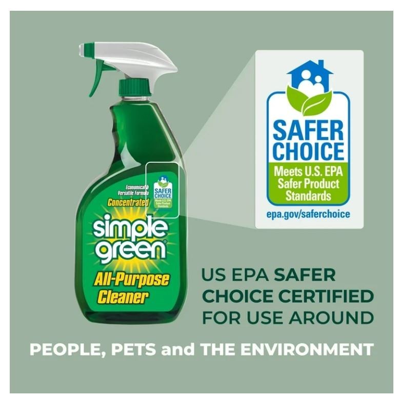 Simple Green All-Purpose Cleaner Concentrated Spray Bottle, Original, 32 fl. oz