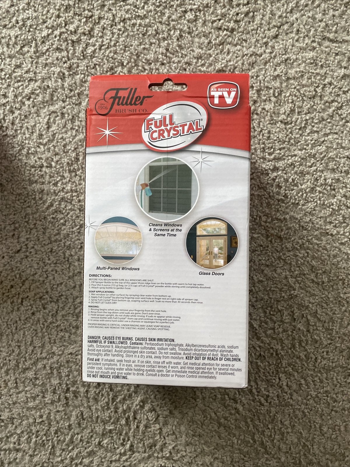 Fuller Brush FBFC-6 Full Crystal Window and Outdoor Surface Cleaner
