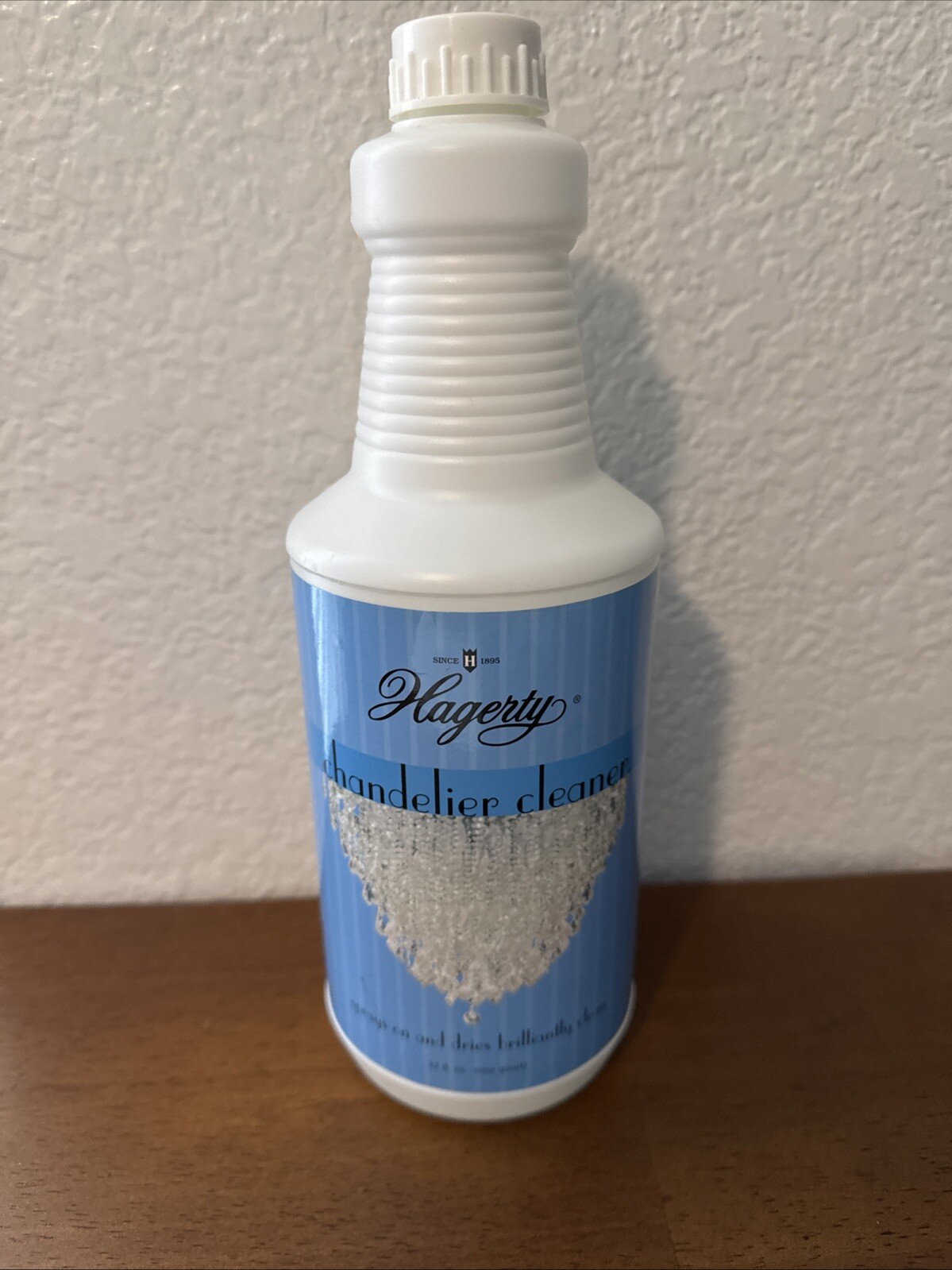Hagerty 32 Fl. Oz. Chandelier Cleaner, No Rinse, No Wipe Formula, Crystal Glass