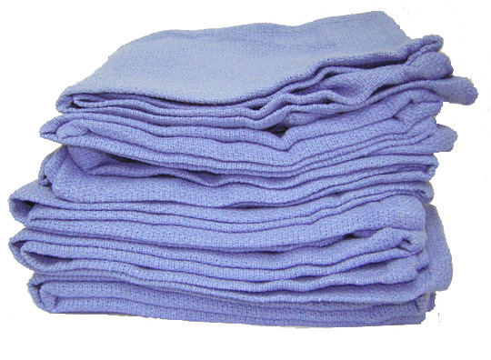Blue Huck Cleaning Towel – Brand New – 5 lb. box