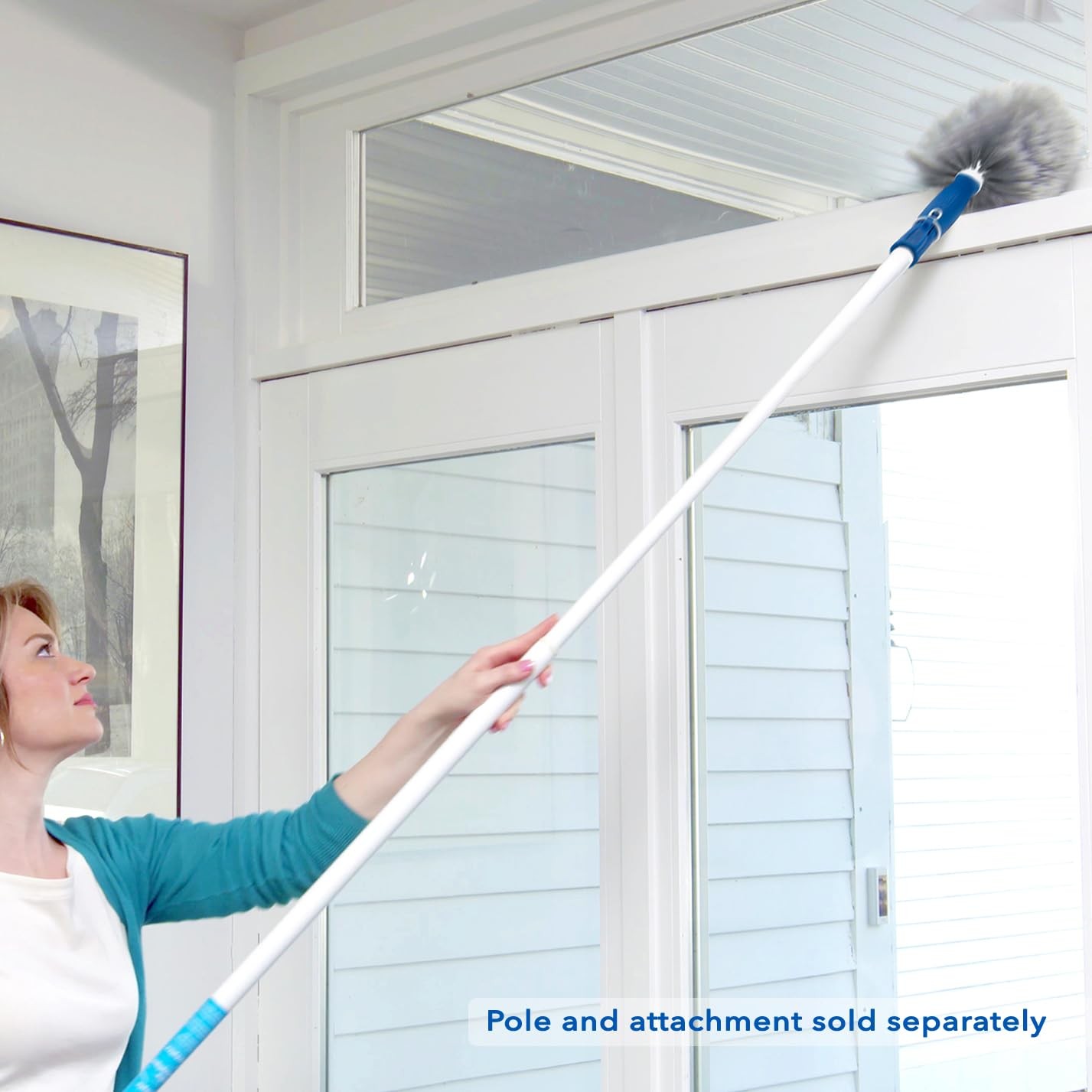 Cobweb & Corner Duster – Dusters for Cleaning, Compatible with Telescopic Pol…