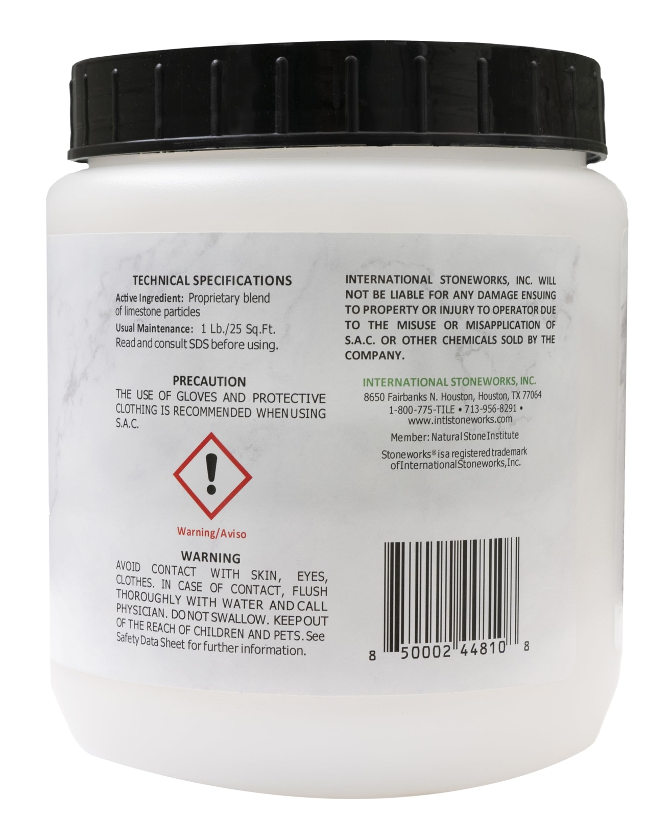SAC Poultice Powder (2.2 Lb) Powder to remove organic stains such as oil, gre…
