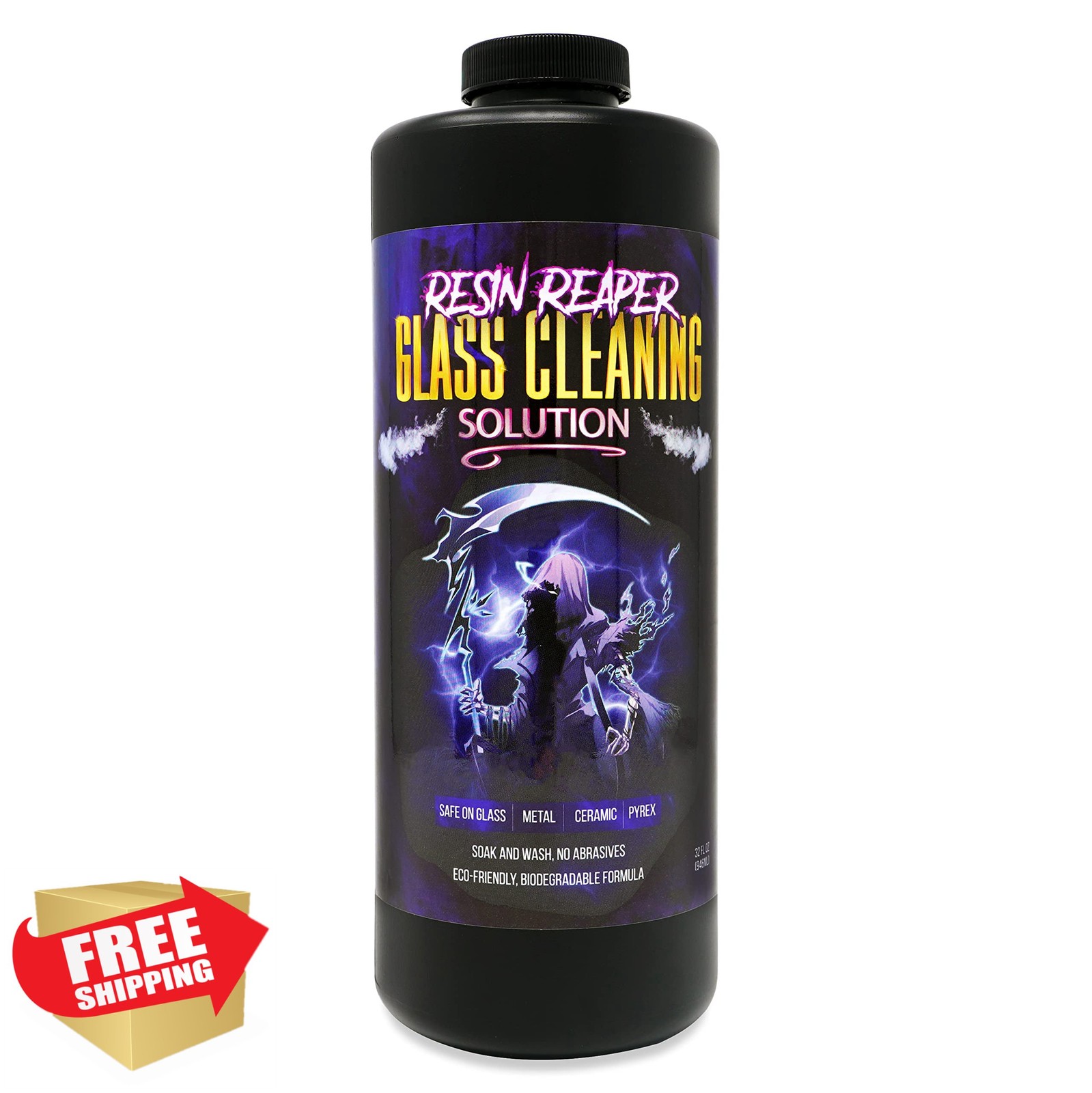 Lifestyle Basics Resin Reaper Glass Cleaner, 32 oz