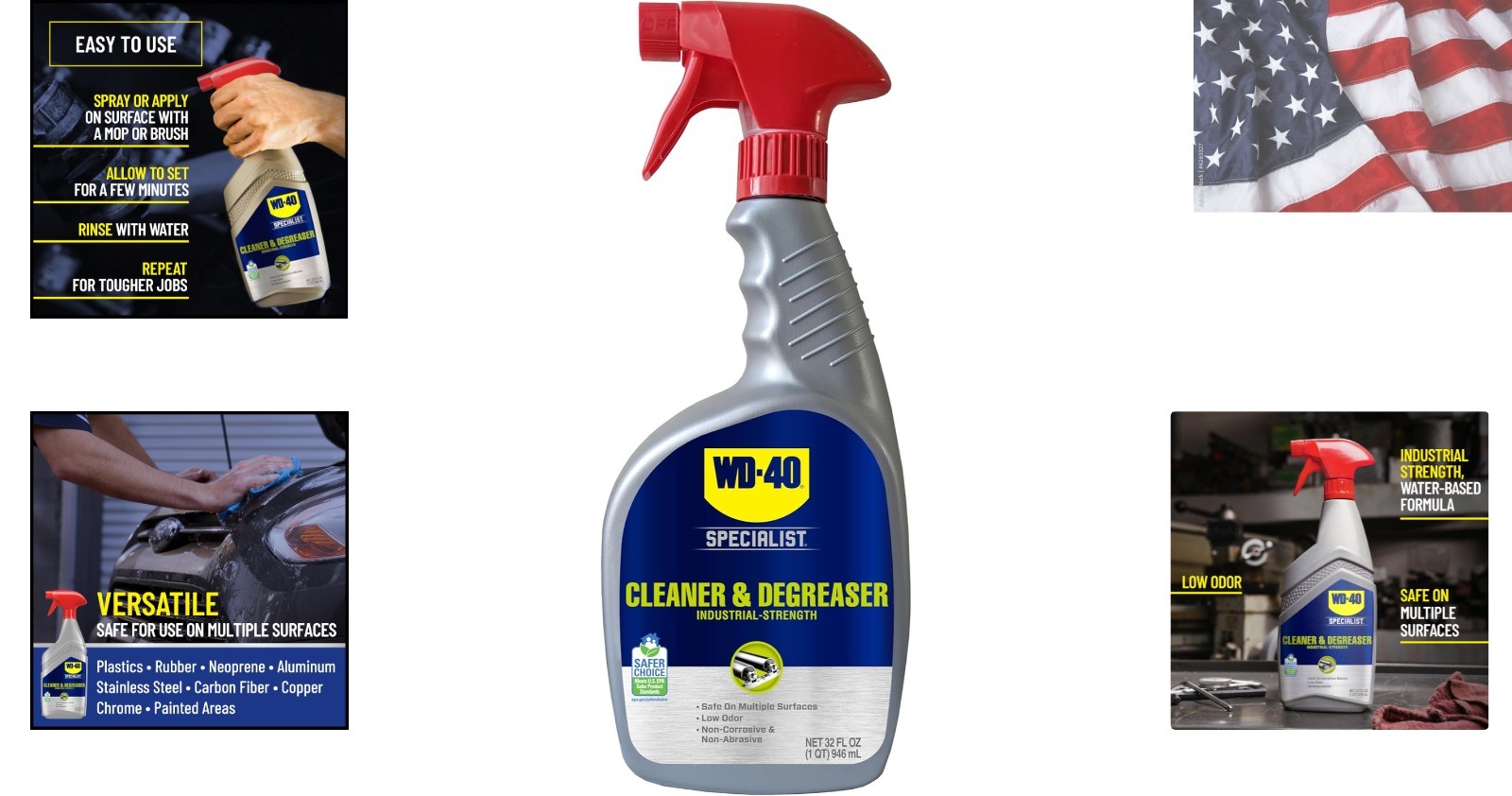 EPA Safer Choice Certified Multi-Surface Cleaner – 32 OZ for Powerful Degreasing