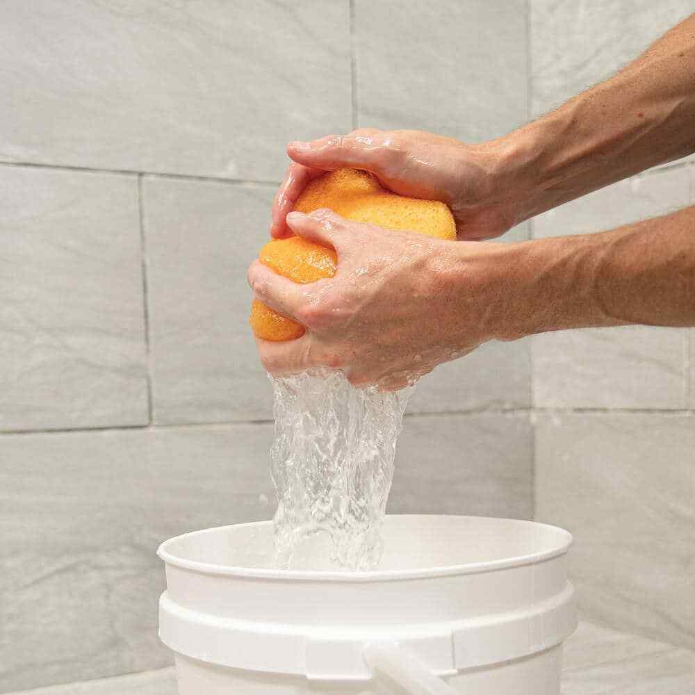 QEP Extra Large Grouting & Cleaning Sponges – 6-Pack 7.5″ x 5.5″ Heavy-Duty Poly