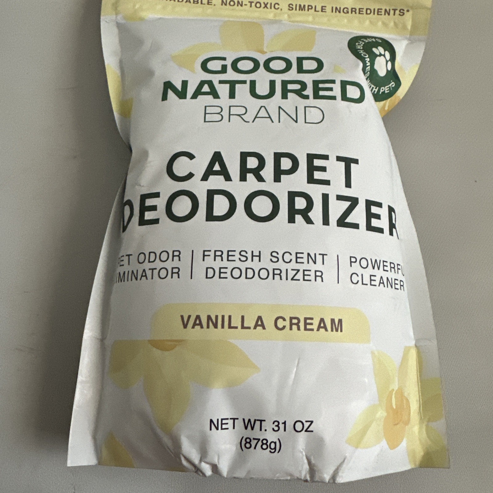 Good Natured Carpet Deodorizer Freshener Powder 31 oz Pet Odor Eliminator Lot 3