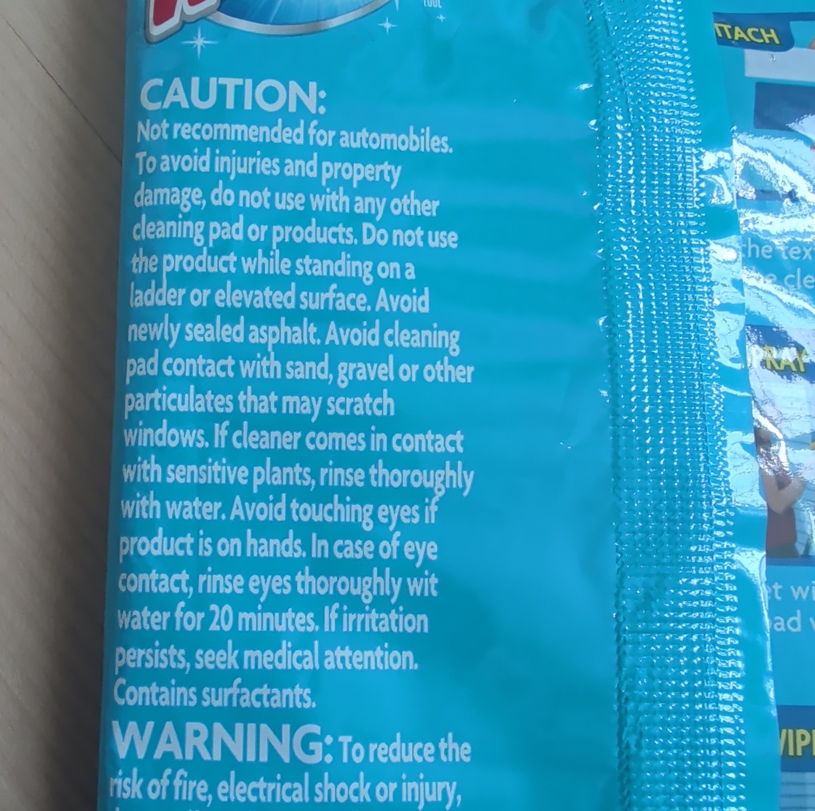 NEW Windex Outdoor Refill Pads for Cleaning Glass Windows 1 package 2 Pads